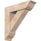 Ekena Millwork Traditional Traditional Smooth Bracket w/ Offset Brace, Douglas Fir, 7 1/2"W x 28"D x 28"H BKT0806X28X28TRA01SDF - alternate 1